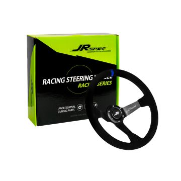 JRspec sports steering wheel 350mm diameter 80mm offset