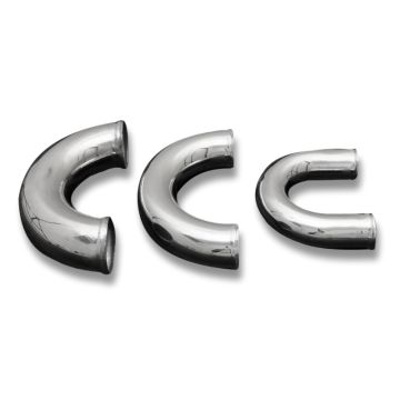 Kolanko aluminiowe 180' 35mm, 30cm AL18030035 60,00 zł