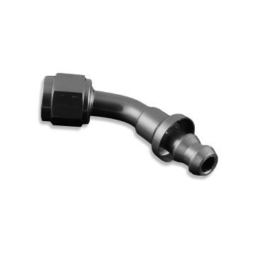 Koncovka 45' AN6 Push-On Černá