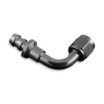 Koncovka 90' AN10 Push-On Černá