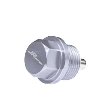 Magnetická zátka vypouštění oleje JRspec M20x1.25 Stříbrná