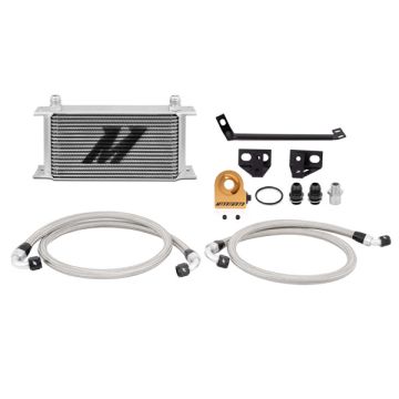 Mishimoto 2015-2017 Ford Mustang Ecoboost T-stat Oil Cooler Silver