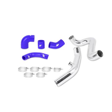 Mishimoto Mitsubishi Lancer Evolution VII/VIII/IX Upper Intercooler Pipe Kit 2001-2007 Blue Hoses