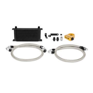 Mishimoto Subaru WRX STI Thermostatic Oil Cooler Kit 2008-2014 Black