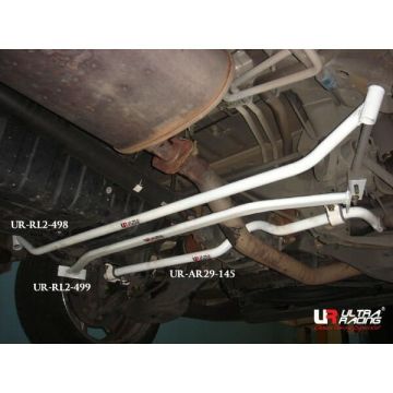 Rear Lower Bar (499) Ultra Racing for Nissan Elgrand (E51) 3.5 V6 4WD 02-10