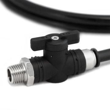 Vypouštěcí sada pro záchytné nádoby Nuke Performance 1/4"