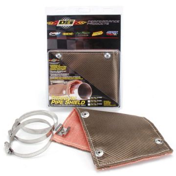 Titanium Pipe Shield 10cm x 30cm (4" x 12") DEI 010454