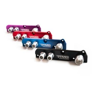 PCV Valve Cover Breather Adapter with Vacuum Adapter Black RTMG Perfrormance for 2.0 TFSI