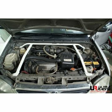 Front Upper Bar 018 Ultra Racing for Daihatsu Cuore 99-04