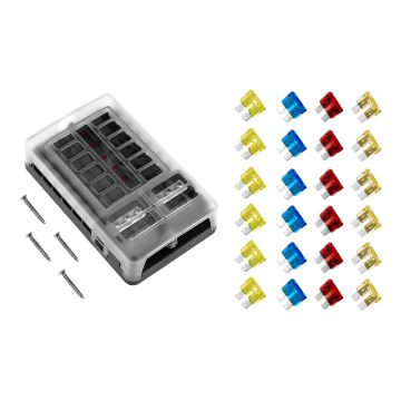 Large Fuse Panel 12V
