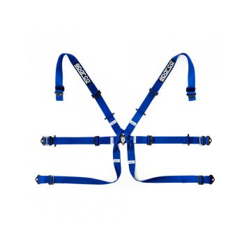 Sparco Harness 6-Points 2" Formula Blue FIA Approved 8853-2016