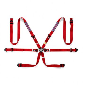 Sparco Martini Racing Harness Red FIA Approved 8853-2016