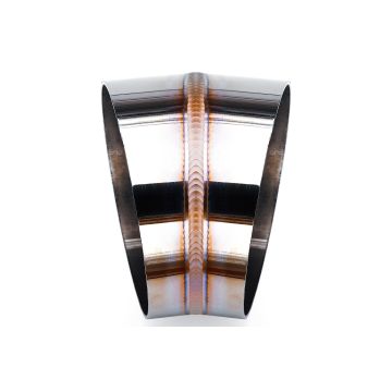 Spawane kolanko nierdzewne 23' 51mm welding porn