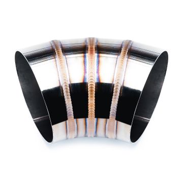 Spawane kolanko nierdzewne 45' 60mm welding porn