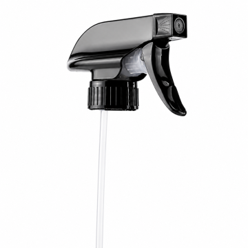 Leather Expert rozprašovač trigger pro PET a HDPE lahve závit 28/410 trubička 285mm černý