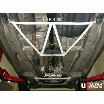 Rear Lower Bar (197) Ultra Racing for Chevrolet Aveo (T250) 1.5 2WD FL 05-11