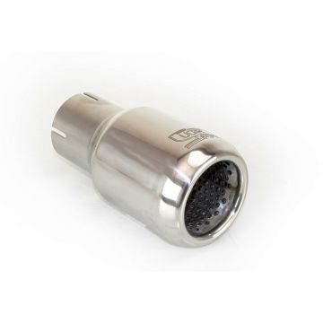 Univerzální koncovka tlumiče výfuku kulatá 80mm délka 110mm montážní průměr 50mm