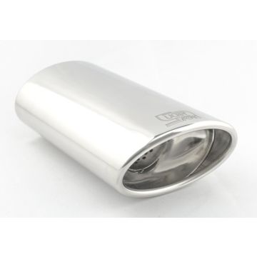 Univerzální koncovka tlumiče výfuku oválná 120×80mm délka 200mm