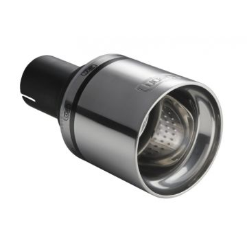 Univerzální koncovka tlumiče výfuku kulatá 100mm délka 120mm montážní průměr 50mm