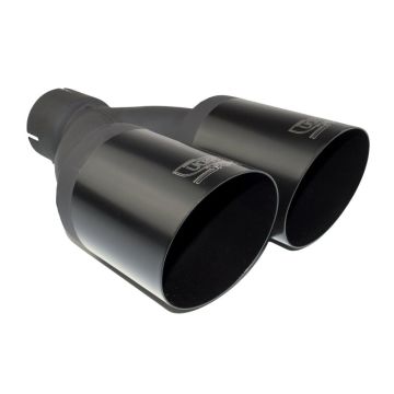 Univerzální koncovka tlumiče výfuku kulatá 100mm délka 280mm montážní průměr 65mm