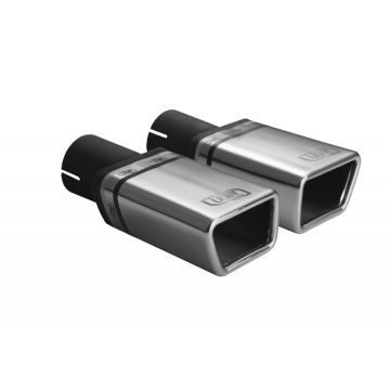 Univerzální koncovka tlumiče výfuku speciální 86×54mm délka 120mm montážní průměr 50mm