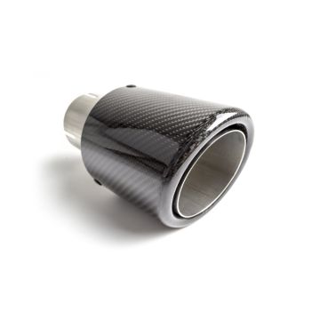 Univerzální koncovka tlumiče výfuku kulatá 90mm délka 160mm montážní průměr 50mm