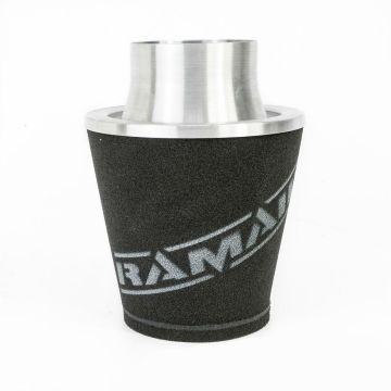 Universal Neck Black Large Aluminium Base Cone Filter Ramair JS-175-100-SL 102mm