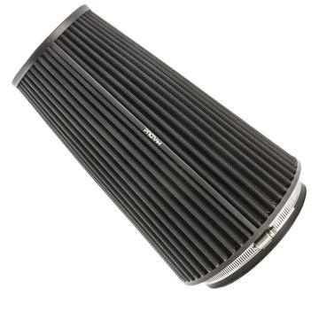 PRORAM PR-CC-196-150-VS-83 83mm ID Neck Extra Large Cone Air Filter with velocity stack