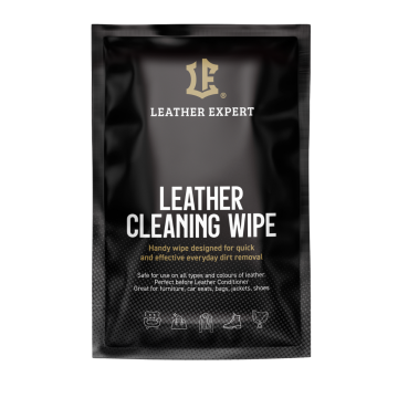 Leather Expert Cleaning Wipe čisticí ubrousek na kůži 10ml 18x20cm