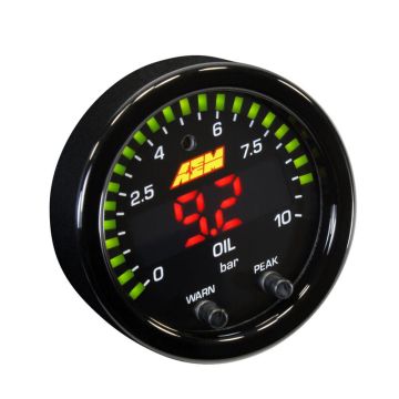 Ukazatel tlaku oleje AEM X-Series 10 Bar 150 PSI