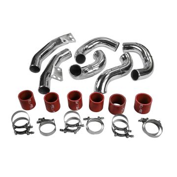 Nissan R35 GT-R intercooler piping kit Červená
