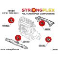 081163B: Vložka držáku motoru pravá strana Honda Civic