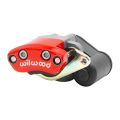 Brzdový třmen Wilwood 120-16298 Electric Parking Brake levý červený 1 pístek