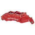 Wilwood 120-16571 UTV4 Universal Lug Mount Caliper 4 Pistons Red