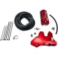 Oil Catch Can Kit Large Red 17 mm RTMG Performance for 1.8 / 2.0 TSI EA888.3 