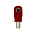 Ecumaster Connector RL00801-35RE; 8.0MM; RADLOK-35MM; Red