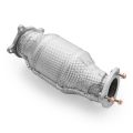 Downpipe for Audi A6 C8 Avant Quattro / S6 2.0 TFSI in Heat Shield with Catalytic Converter EURO 6