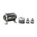 DeatschWerks In-Line Fuel Filter Kit -6AN 40 Micron 70mm