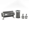 DeatschWerks In-Line Fuel Filter Kit 3/8IN 40 Micron 110mm