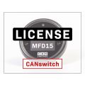 CANchecked licence CANswitch pro MFD15