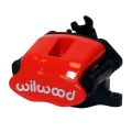 Wilwood 120-9808-1 Combination Parking Brake Radial Mount Caliper Right 1 Piston Red