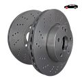 D1424D Premium Discs Rotors EBC Brakes for Audi A4 B7 A4 quattro B7