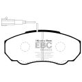 DP1380 Brake Pads ULTIMAX2 EBC Brakes for Citroen COMMERCIAL Jumper Q14 Relay Q14 Fiat COMMERCIAL Ducato Peugeot COMMERCIAL Boxer