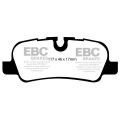 DP41542R Brake Pads YELLOWSTUFF EBC Brakes for Land Rover Discovery 3 Discovery 4 Range Rover L322 Range Rover Sport L320 Land Rover LR3 LR4 Range Rover Range Rover Sport Range Rover HSE