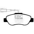 DP1573/2 Brake Pads ULTIMAX2 EBC Brakes for Fiat 500 Ford Ka