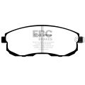 DP51636NDX Brake Pads BLUESTUFF NDX EBC Brakes for Nissan Cube Juke 1st Gen Juke 1st Gen Nismo Pulsar Stagea M35 Tiida 350Z Infiniti G35 Nissan 350Z Skyline V35