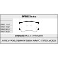 DP8085.17SR21 Racing Brake Pads Sintered SR21™ EBC Brakes