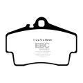 DP81208.16SR11 Racing Brake Pads Sintered SR11™ EBC Brakes for Porsche 911 996 Carrera 911 996 Carrera 4 911 996 Carrera Targa 911 996 Carrera S 911 997 Carrera Boxster 986 Boxster 986 S Cayman 987 S