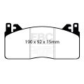 DP83055RP1 Racing Brake Pads RP-1 Racing EBC Brakes for Ford Mustang 6th Generation Shelby GT350