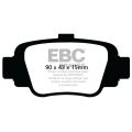 DP998 Brake Pads ULTIMAX2 EBC Brakes for Nissan Micra K11